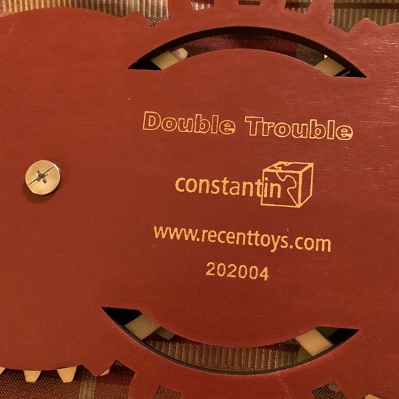 Double Trouble brain teaser maze from Constantin Toys STEM toy for bored kids - Picture 3 of 3